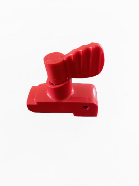 Flügelgriff zur Entriegelung des Doppelteleskopschirmes